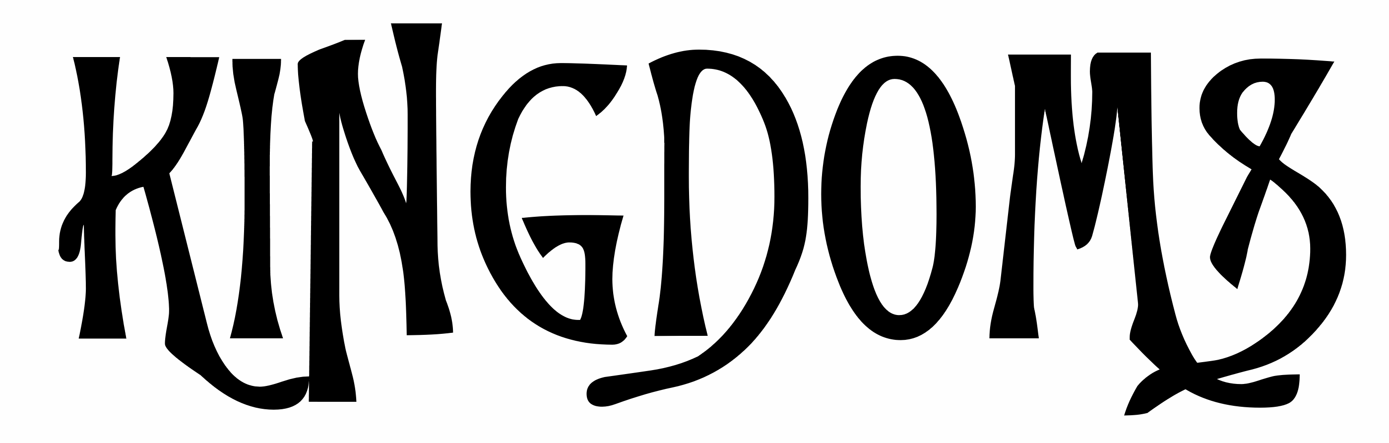 Minecraft Kingdoms Schriftzug